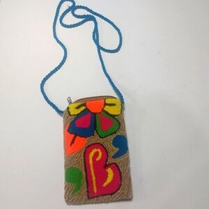 Beautiful Mini Hand Made Side Bag Multicolor. NWNT